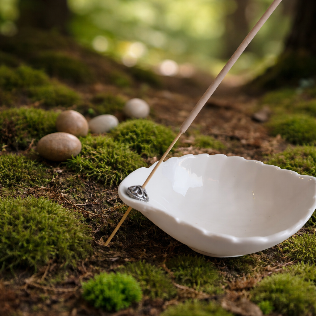 da8445e8-f163-4613-bd1a-23d407ac033c porte encens feuille porcelaine